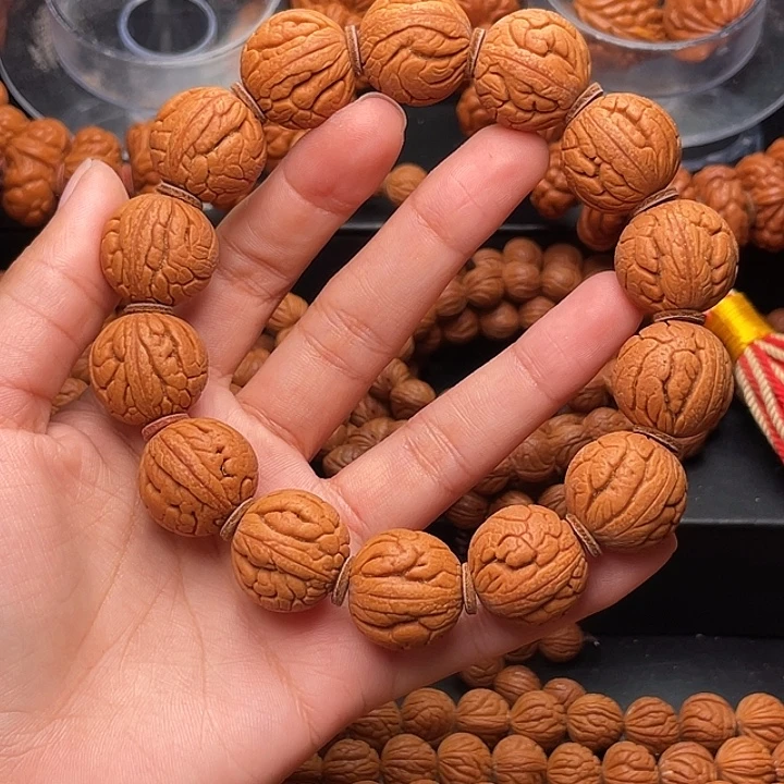 手串桃核精品金丝龙珠2.0