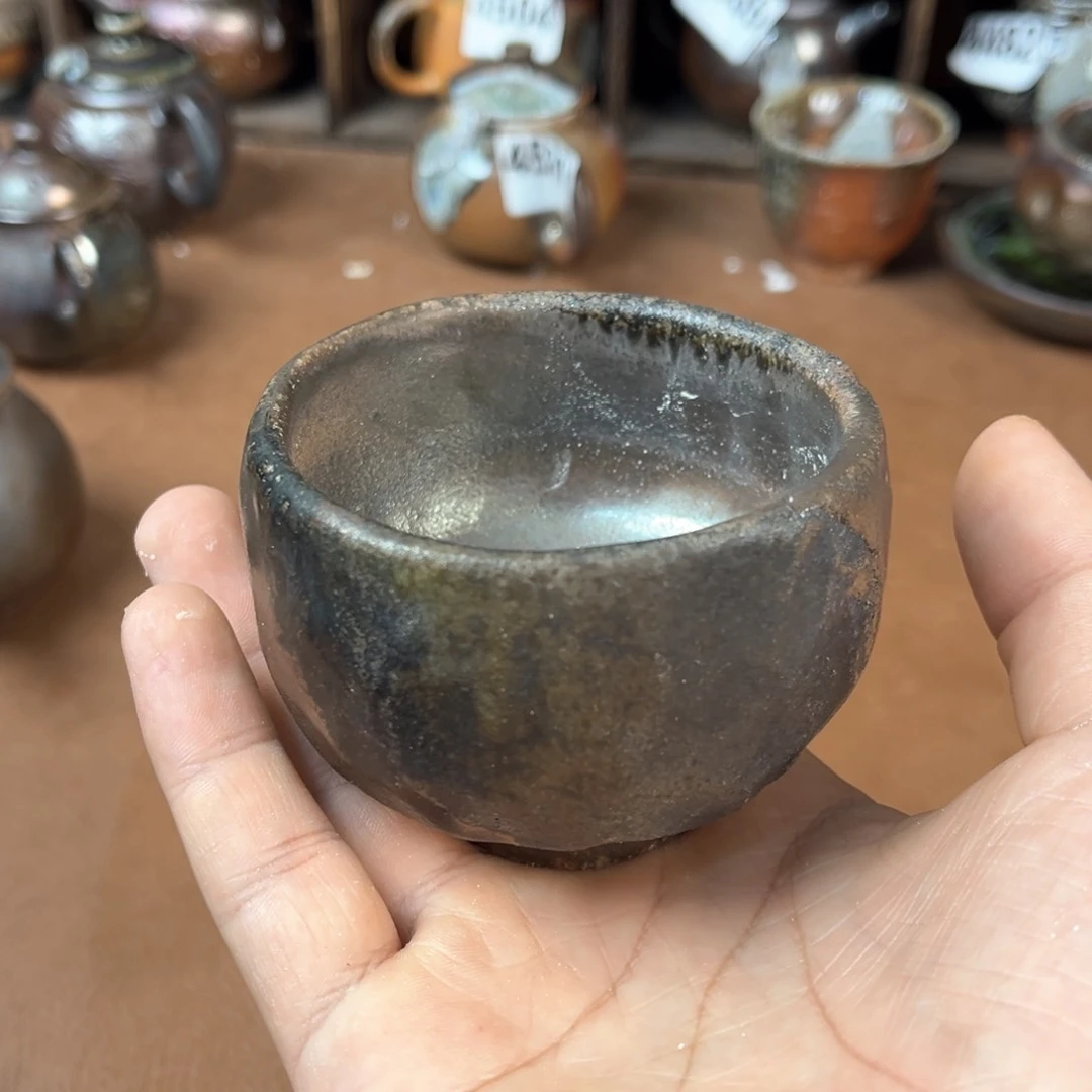 杯柴烧茶器主人杯