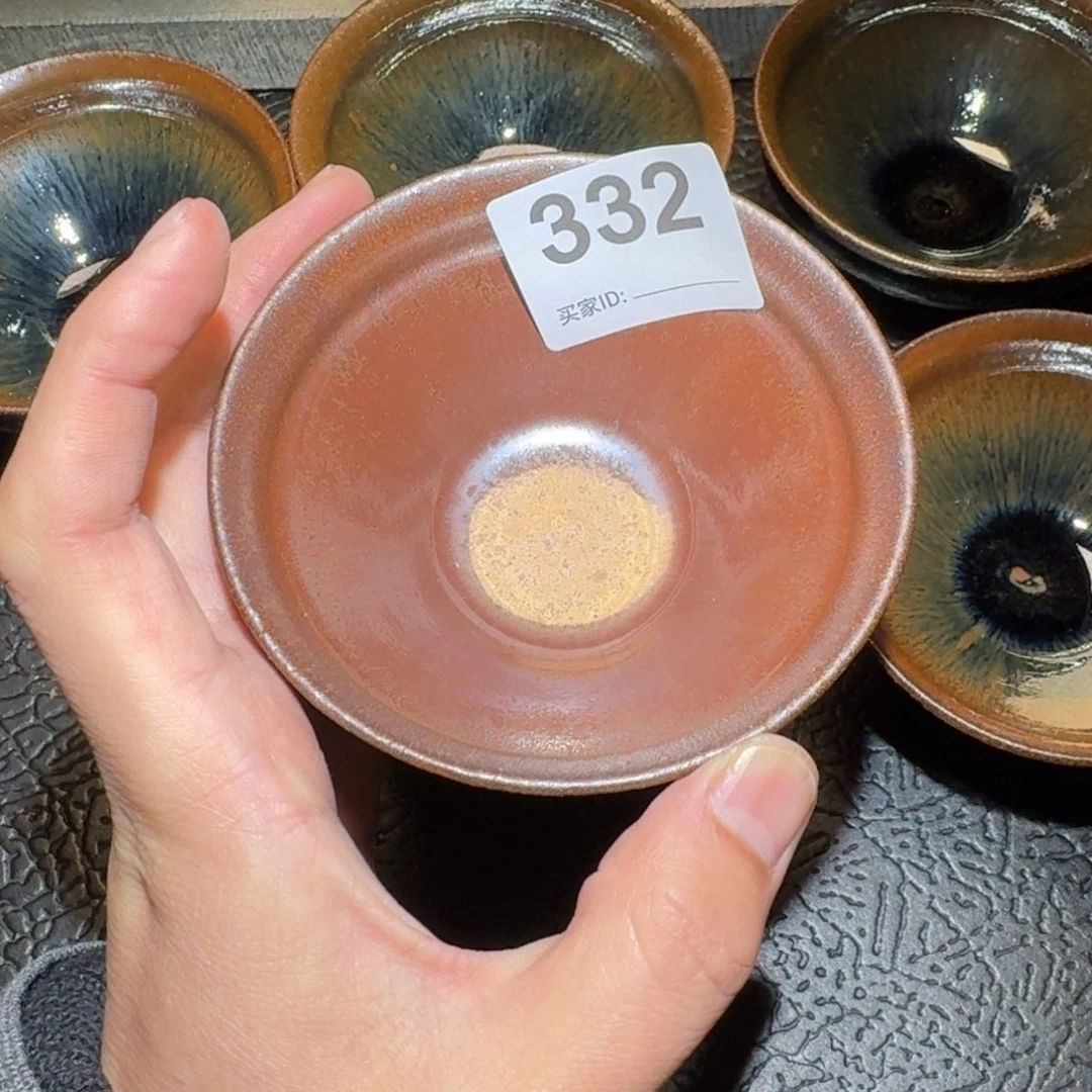 茶盏高***?332陶瓷茶盏茶杯