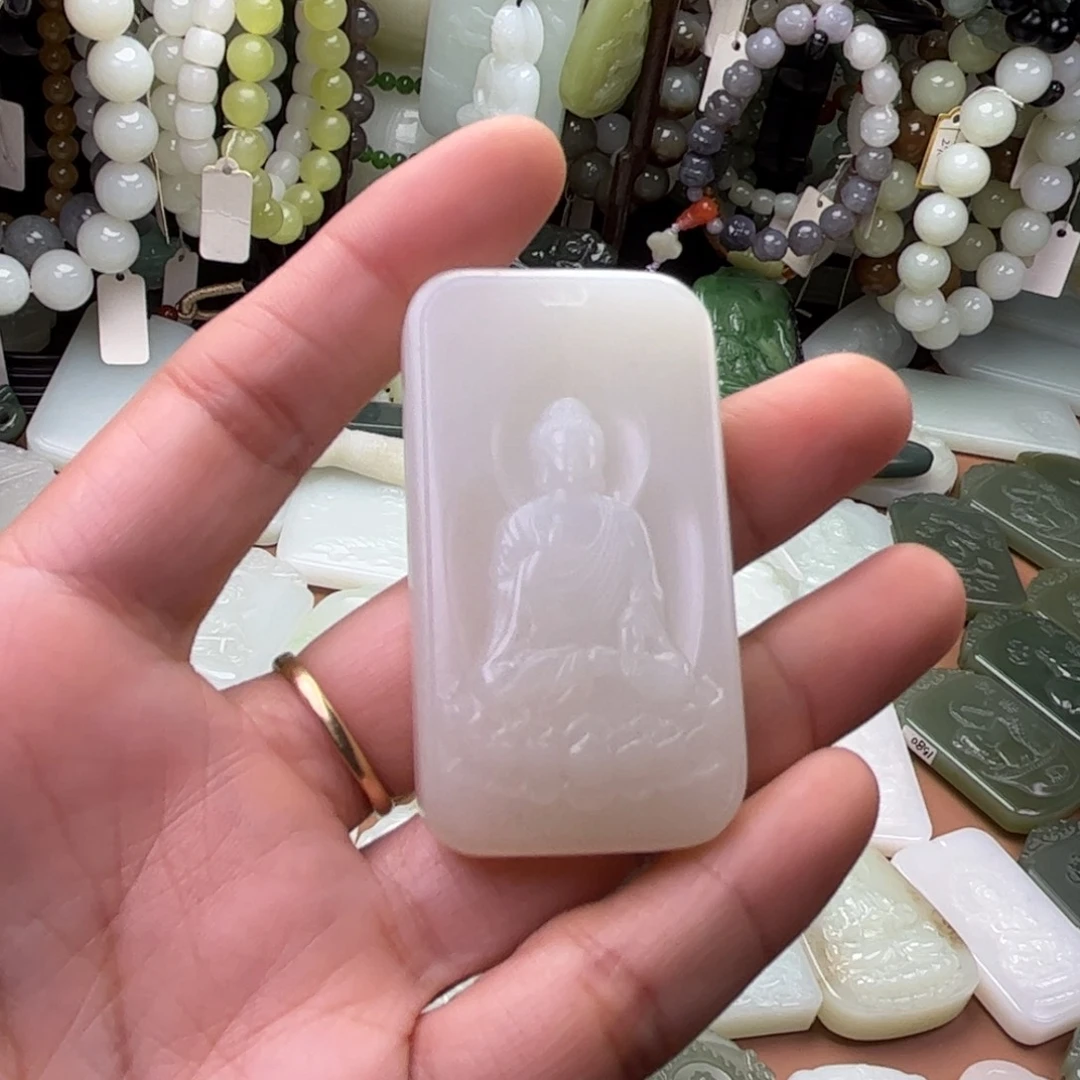*****和田玉未镶嵌吊坠(不含链)