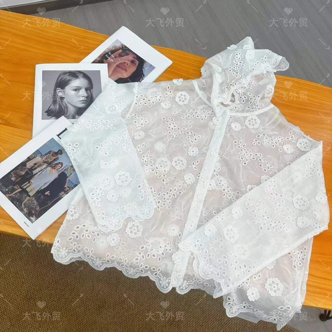 【立体绣花防晒外套】巨美！立体绣花设计防晒感外套DF181