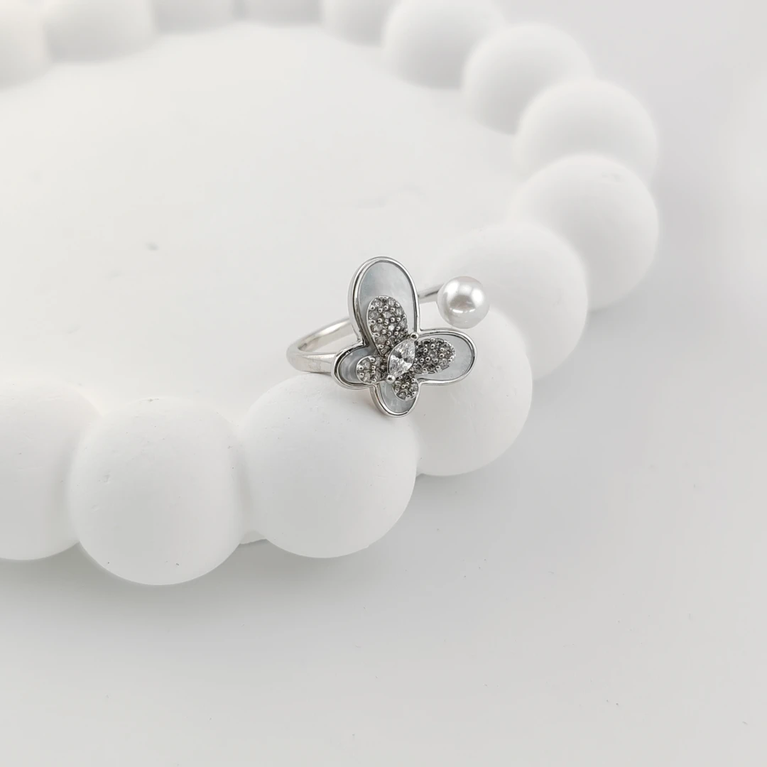 XUPING/旭平首饰 合金仿珍珠戒指 【潘生福利】气质GD X001126036