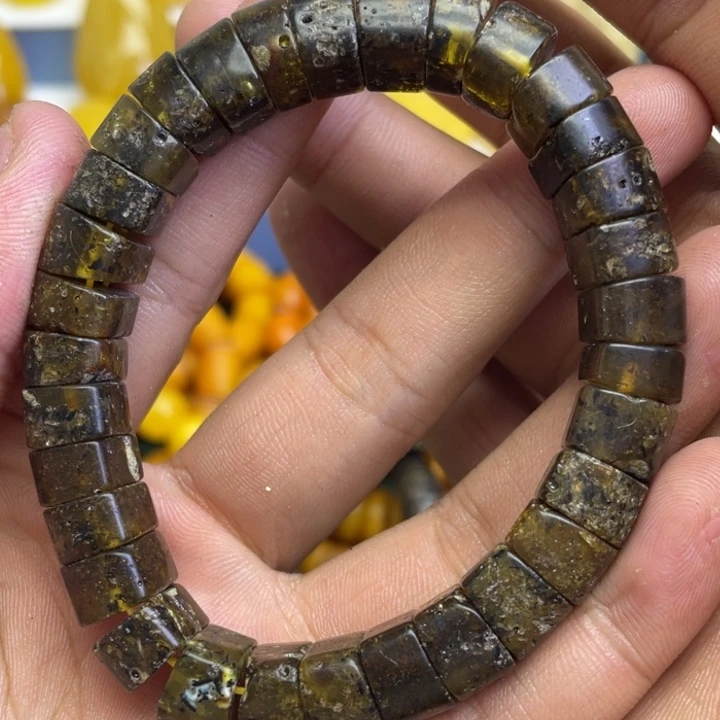 琥珀未镶嵌珠宝奇石