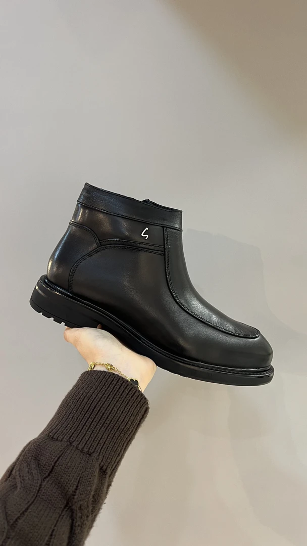 2371新款男士冬季羊毛靴