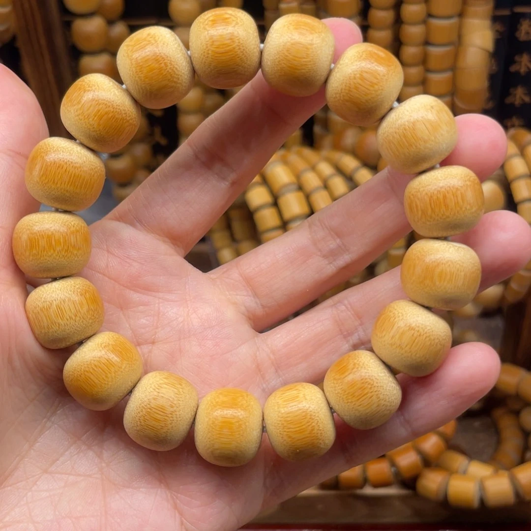 缘**茶1.5实心玉竹手串18粒