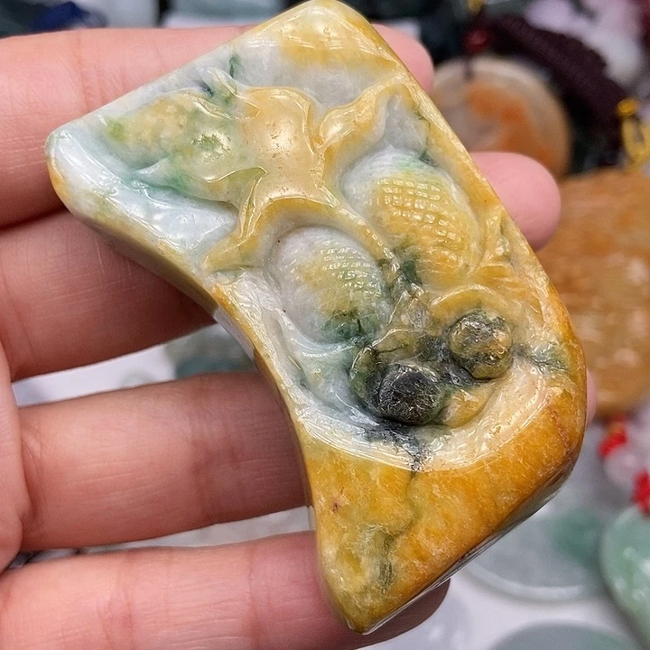 未镶嵌挂件翡翠翡翠