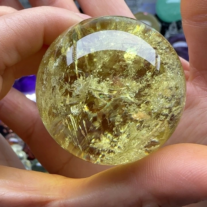 珠宝半成品水晶未镶嵌4.26厘米