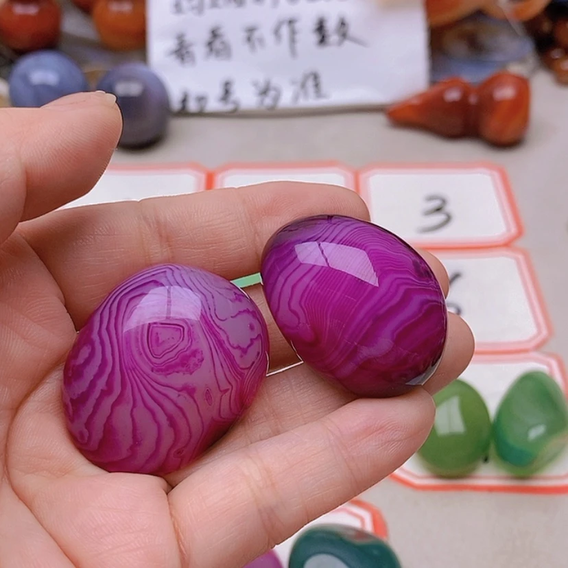 【闪购商品】未镶嵌玛瑙/玉髓珠宝半成品万***盘