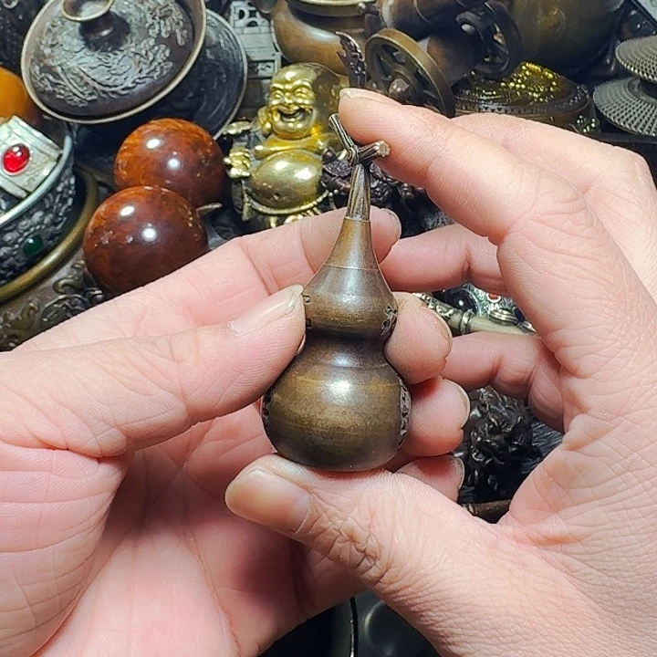 铜器摆件收收藏藏