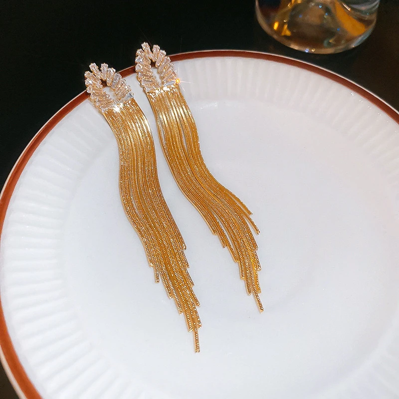 铜合金耳饰 【Q158】冷淡风金属个性耳环气质时尚耳钉高级复古耳环