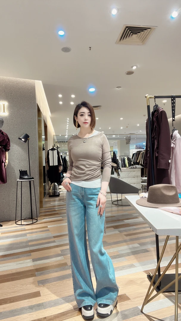 意大利设计师品牌潮牌女装毛衫2F1M38045