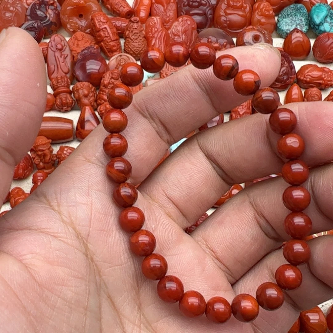 南红玛瑙未镶嵌配饰