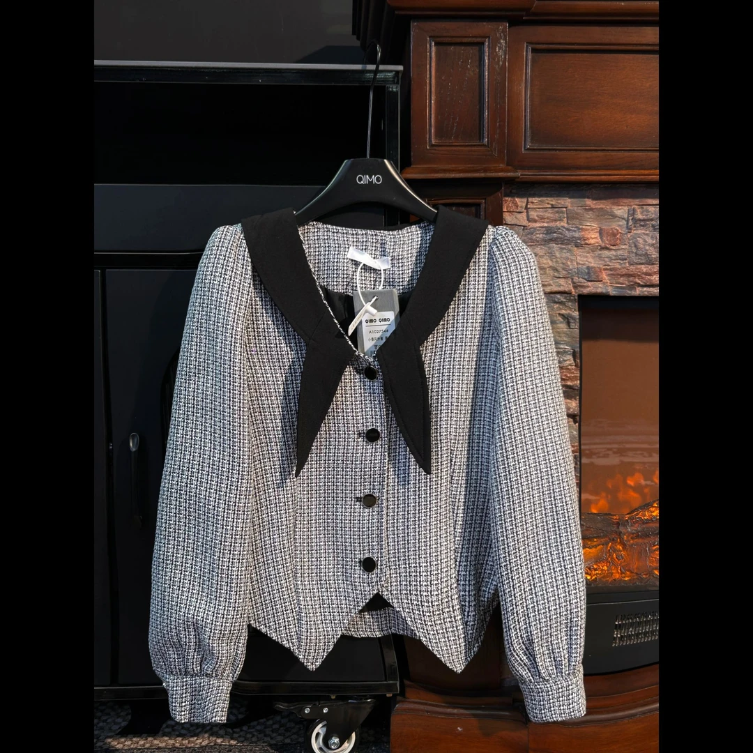 QIMO启茉（A102754#小香风外套）