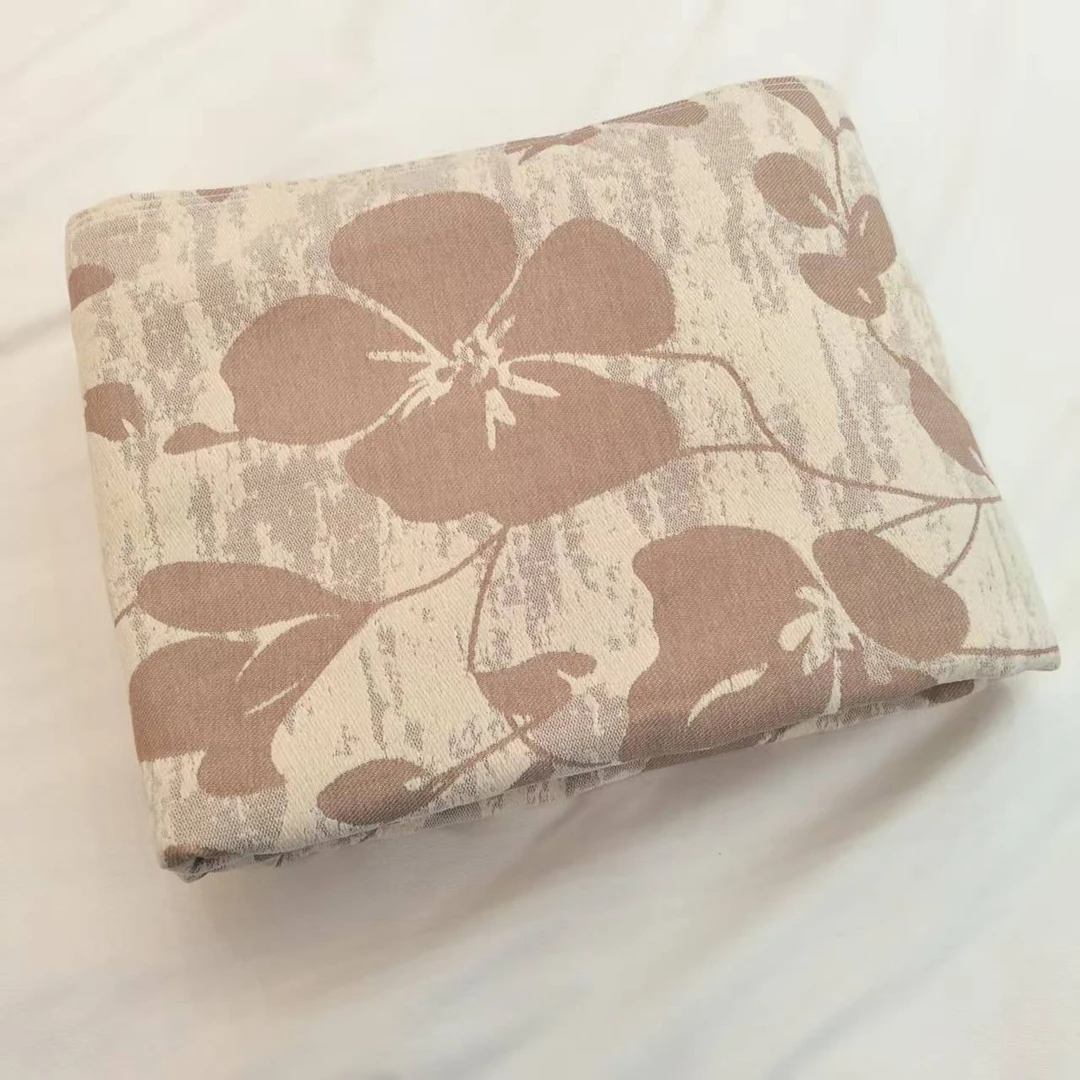 【缠枝纹】240*250cm棉羊绒舒适加厚多功能双面床盖