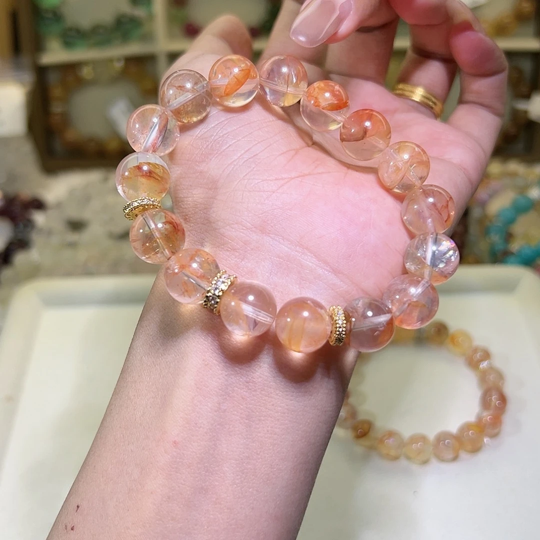 水晶手链未镶嵌屿*48小时鉴赏