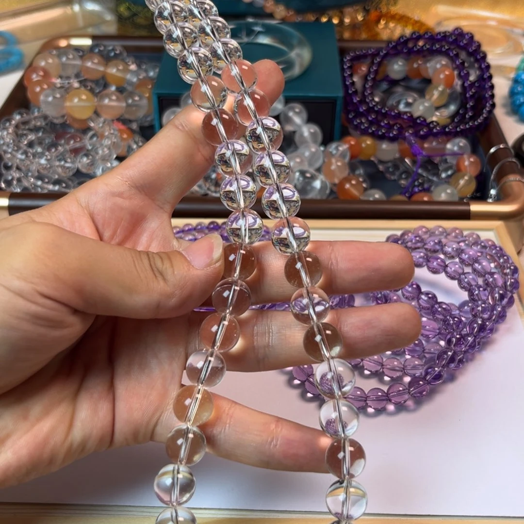 【闪购商品】水晶手链未镶嵌12m白水项链