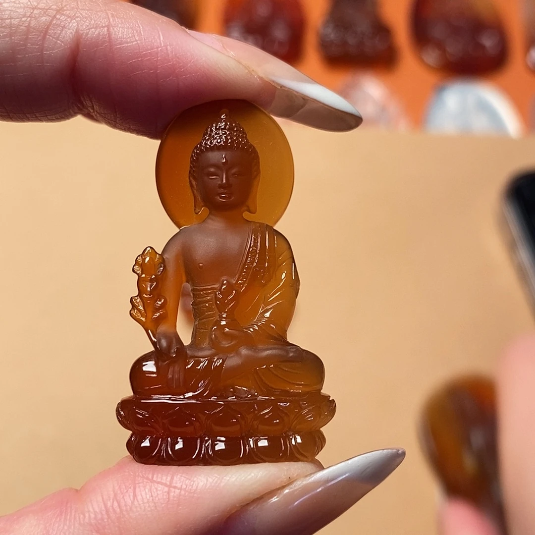 Y***门玛瑙/玉髓未镶嵌颈饰