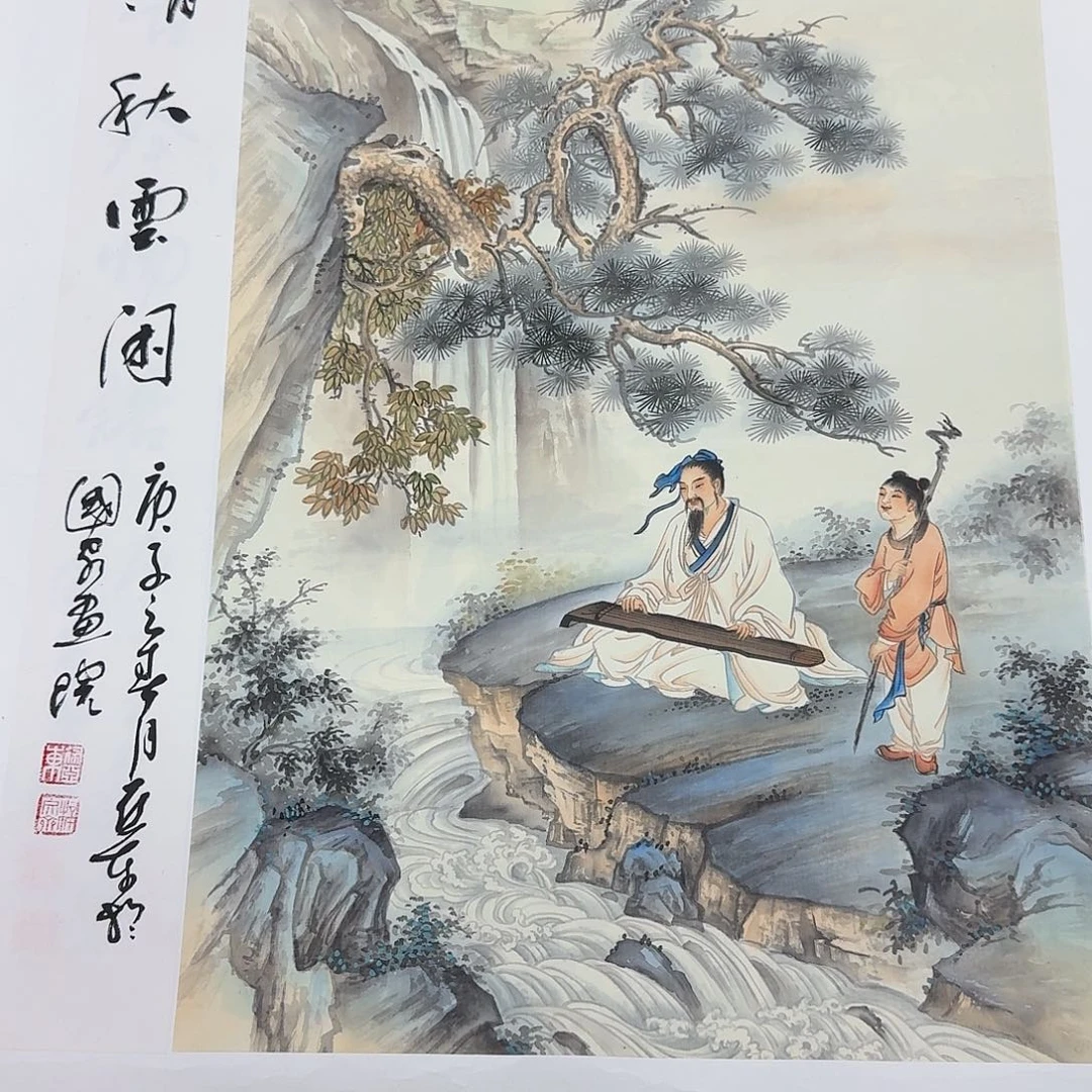 国画多次参加国内外大型