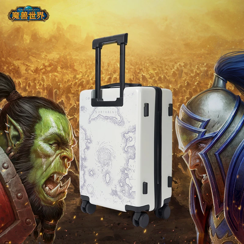 Blizzard暴雪官方游戏周边魔兽世界周边20寸可登机拉杆箱行李箱