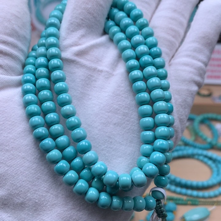 未镶嵌绿松石珠宝奇石