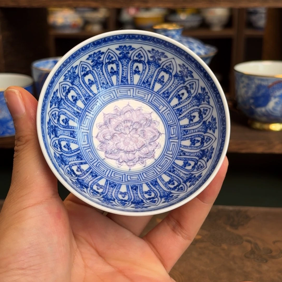 纯手工手绘陶瓷茶具