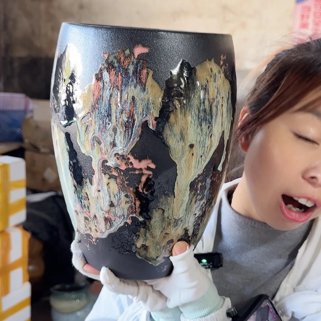 王嫂花盆1113-444高27口17