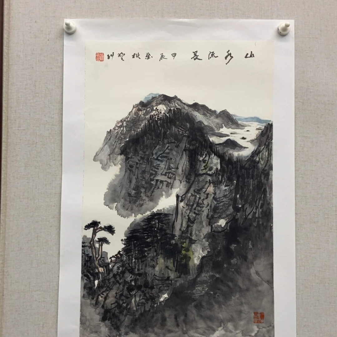 国画墨鱼精品墨鱼精品