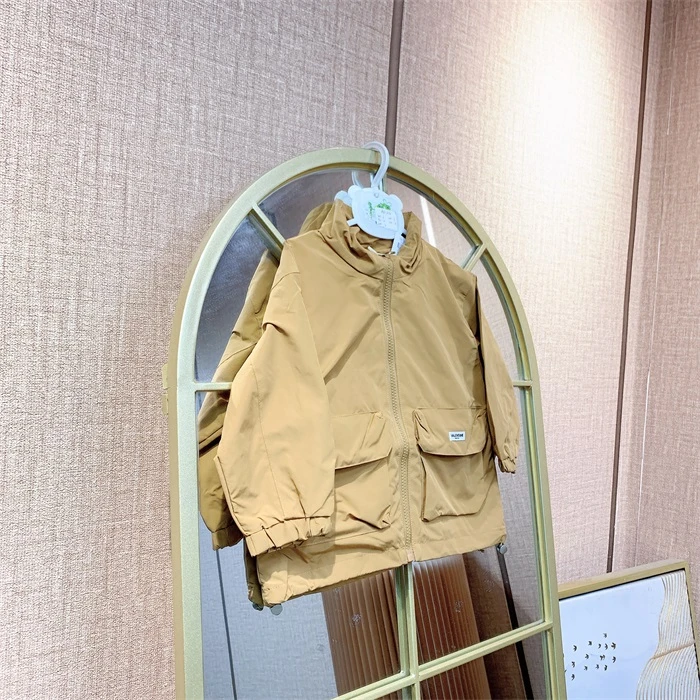 AD212 宝宝黄色薄外套 春款