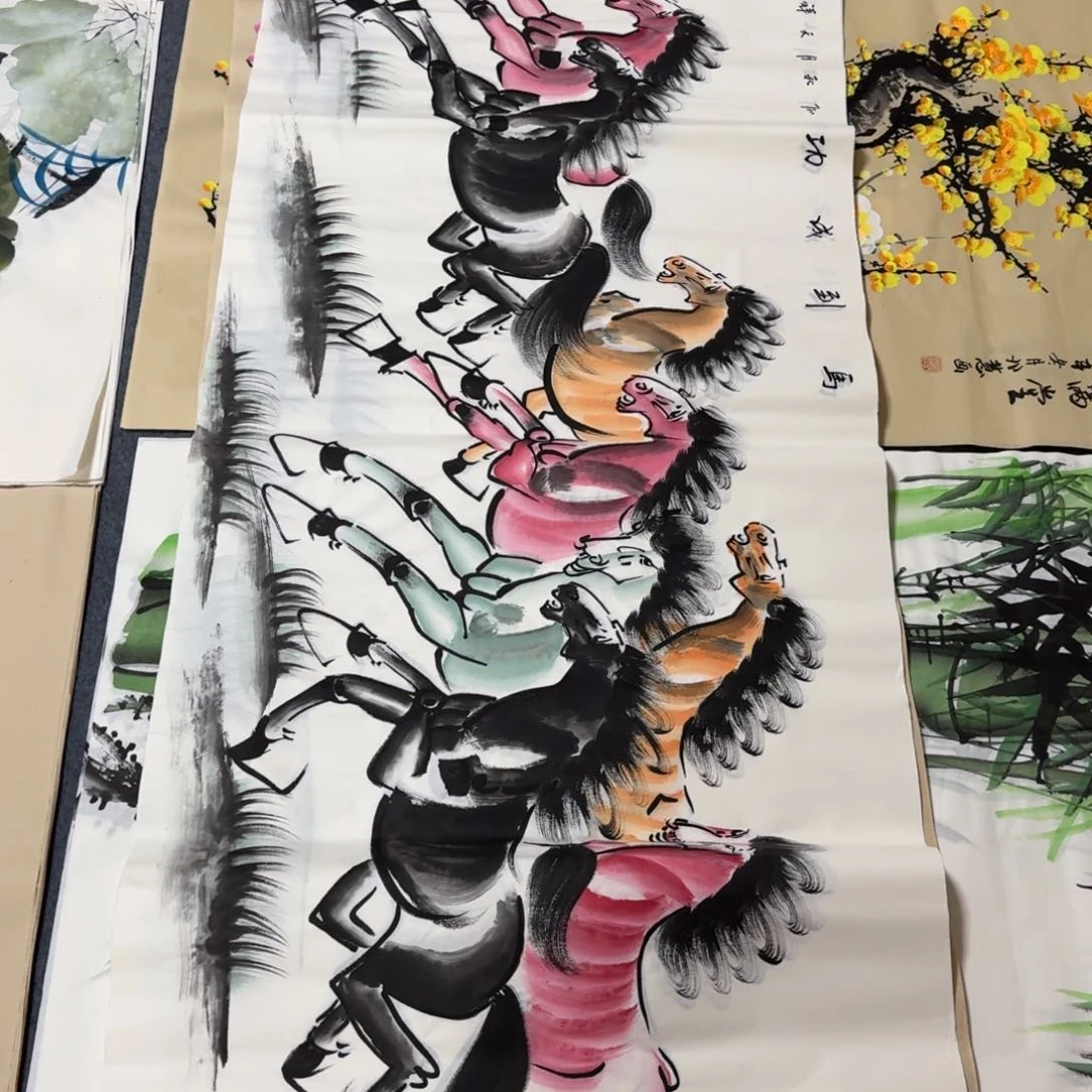 国画晓彤美术馆直播间