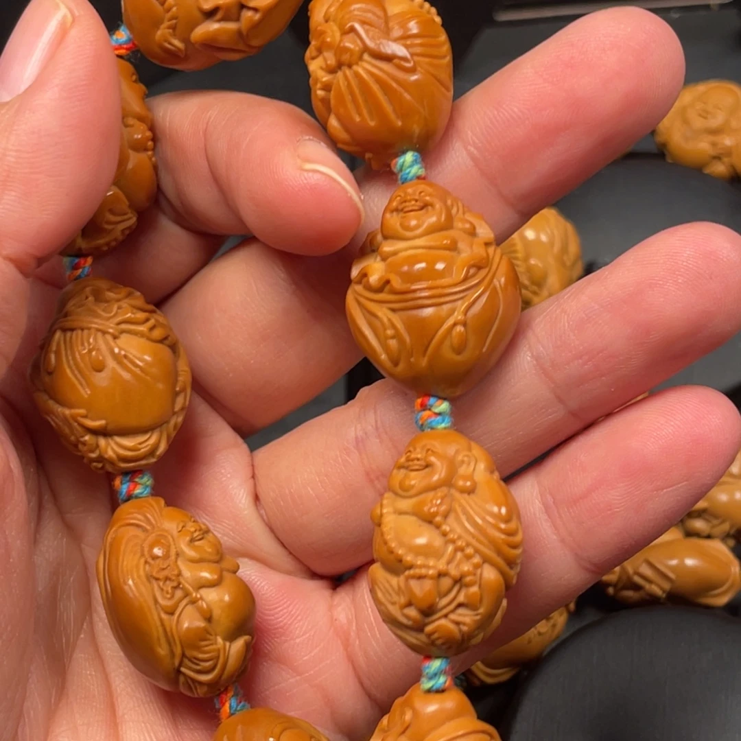 弥勒纯手工手串橄榄