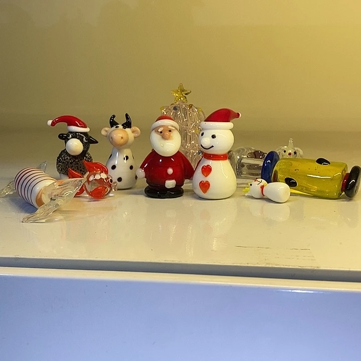 嘻****琉璃手工艺品回来咯哦我