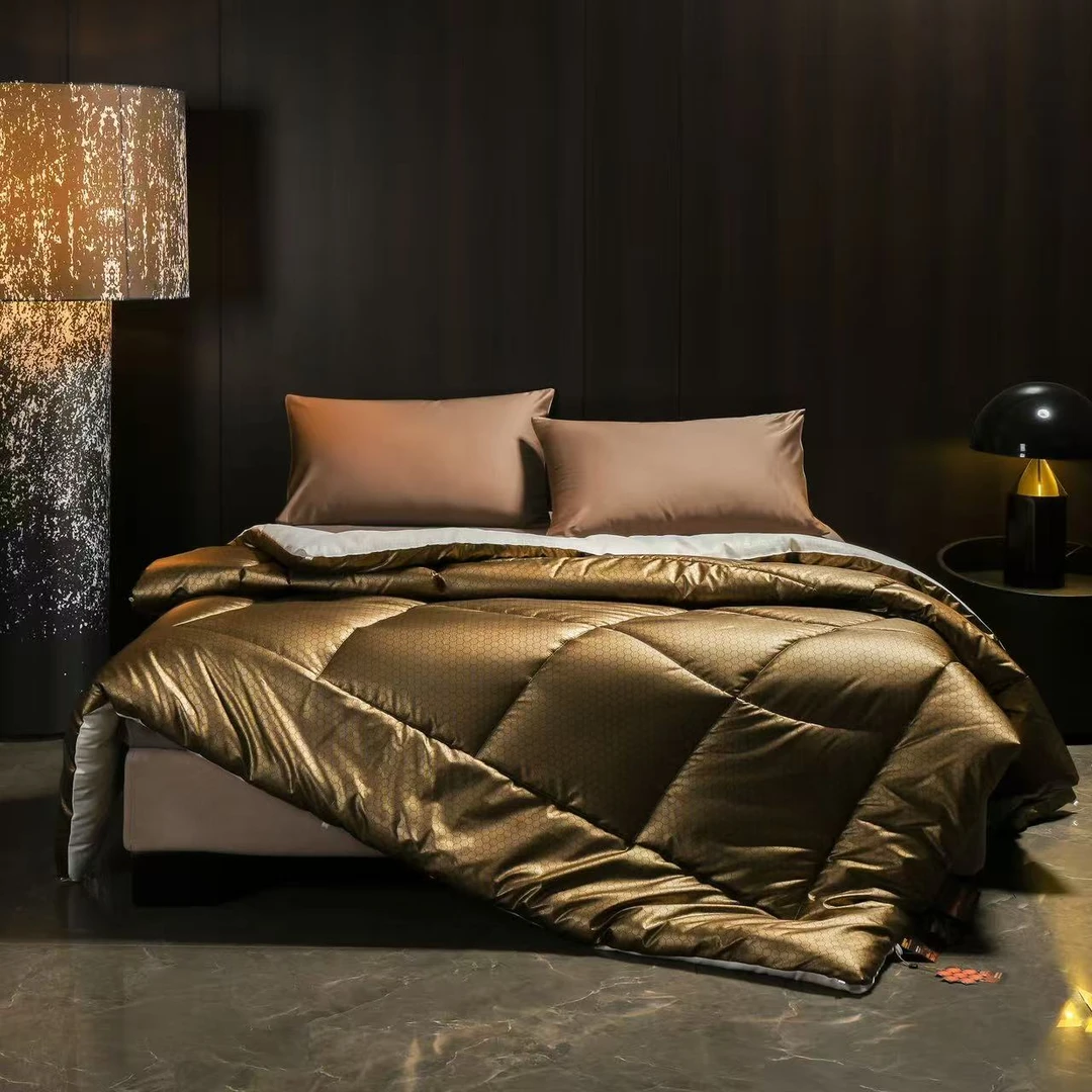 石墨烯黑金蓄热锁温保暖秋冬被