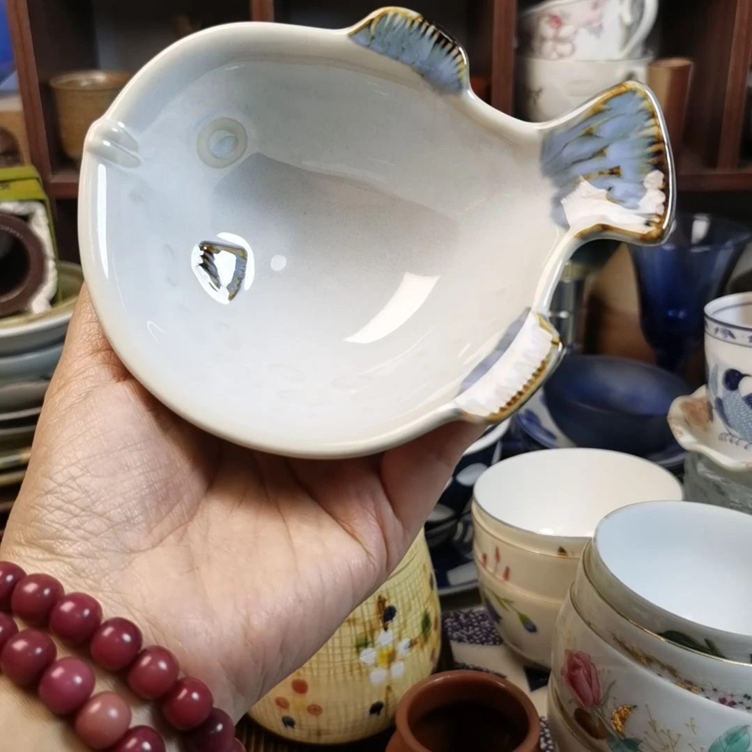 紫砂茶案陶瓷杯子碟子碗静