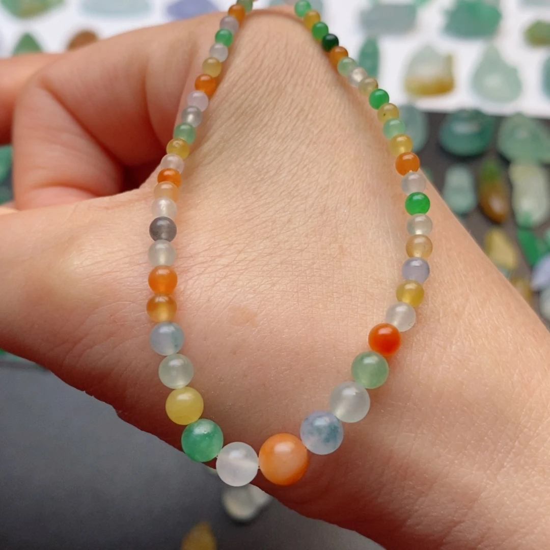 定制翡翠未镶嵌珠子