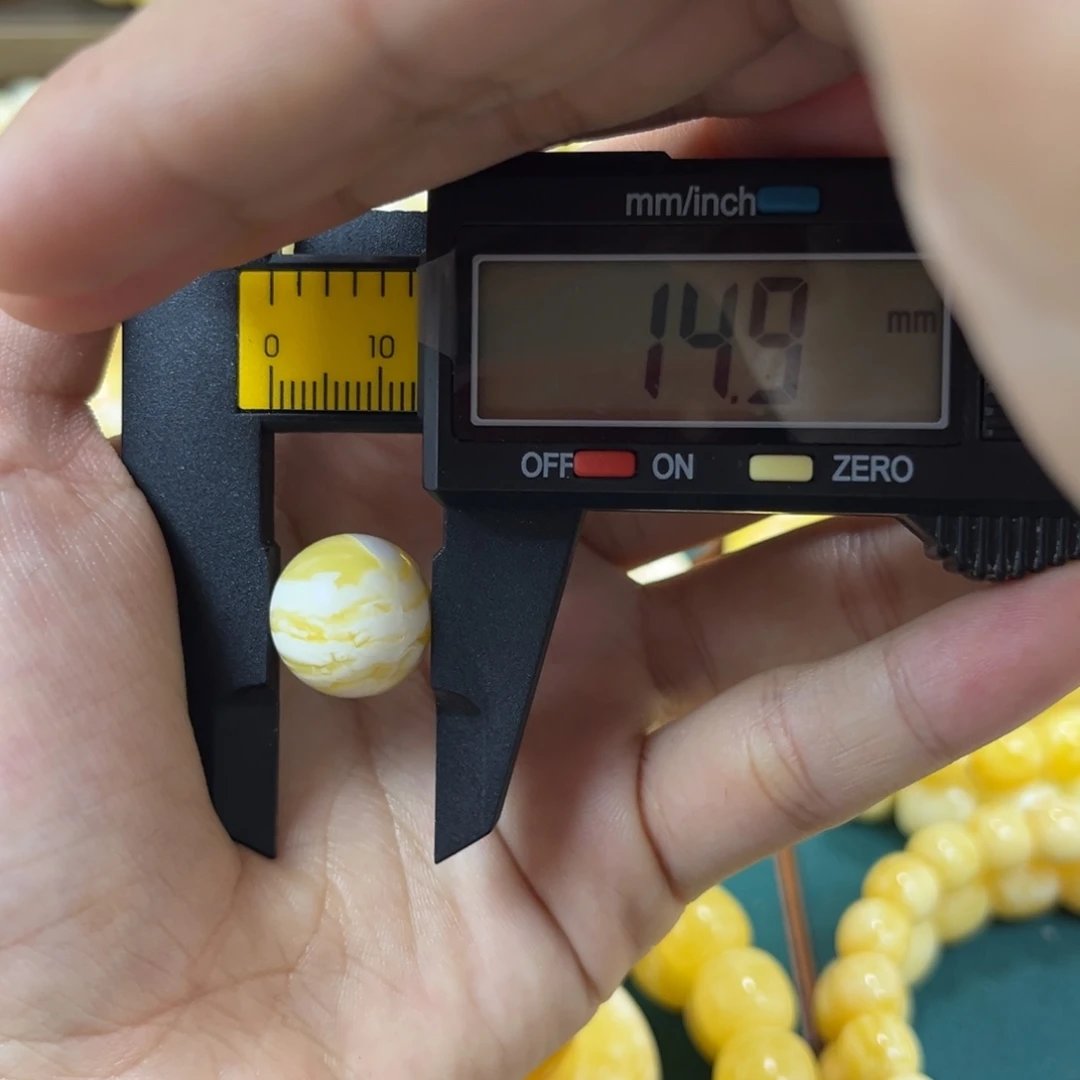 手串琥珀未镶嵌单珠圆珠