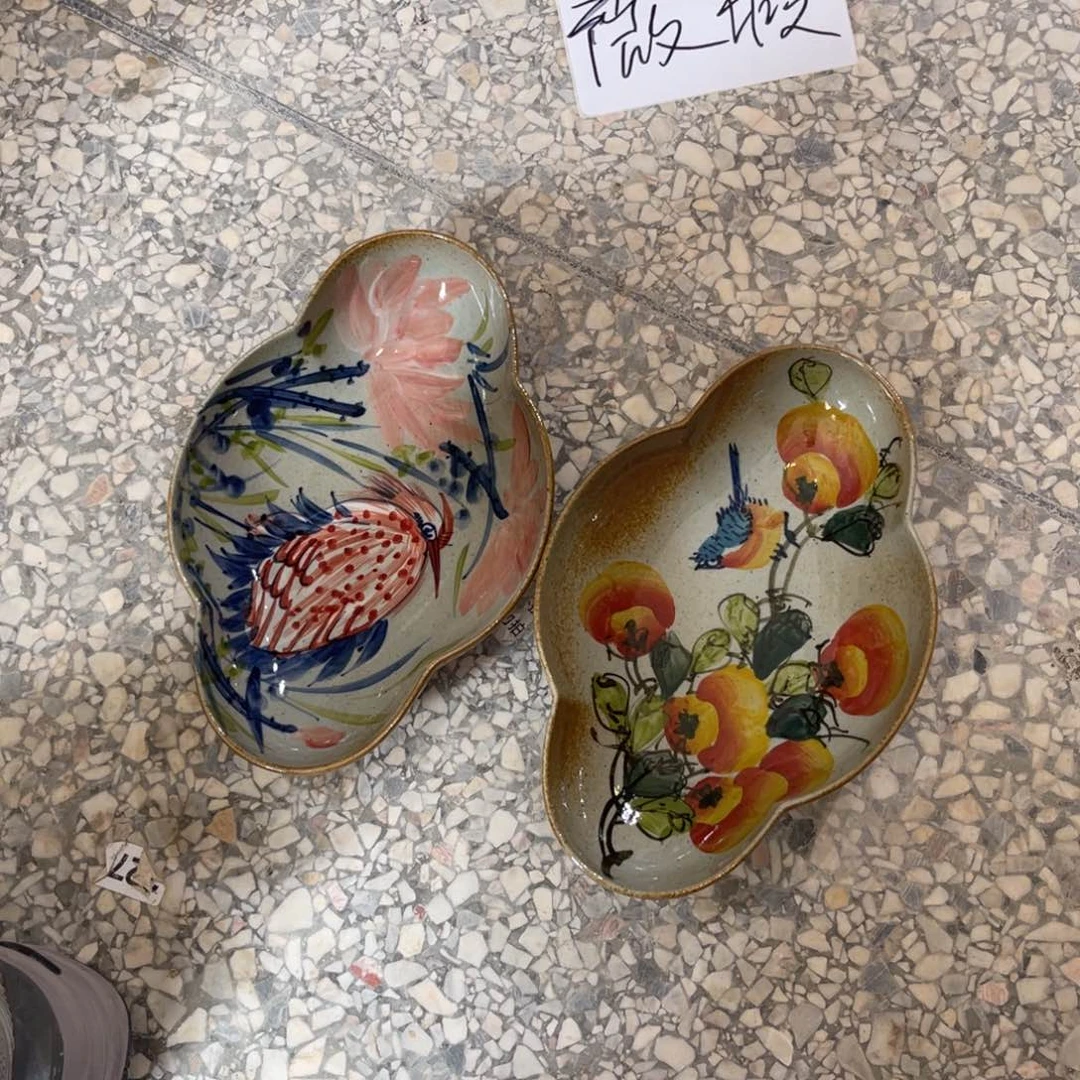 瓷片无**畏景德镇手工制作
