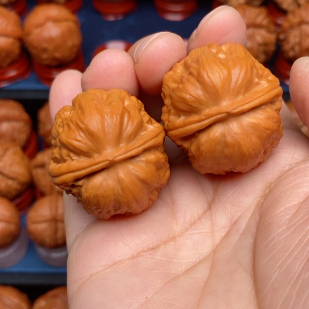 把件文玩核桃手捻金品至尊蟾