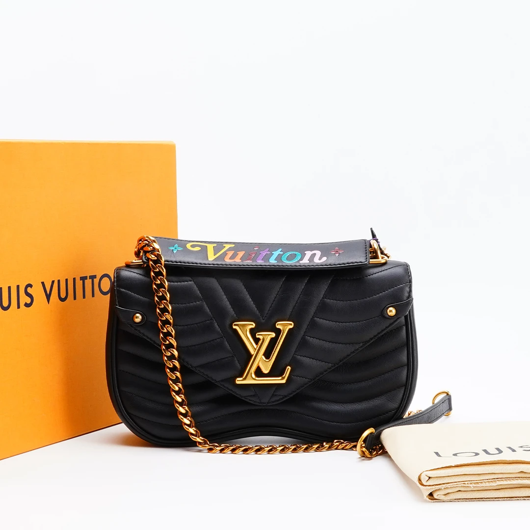 95新 LouisVuitton/路易威登 【静文】new wave中号包/BG22013295