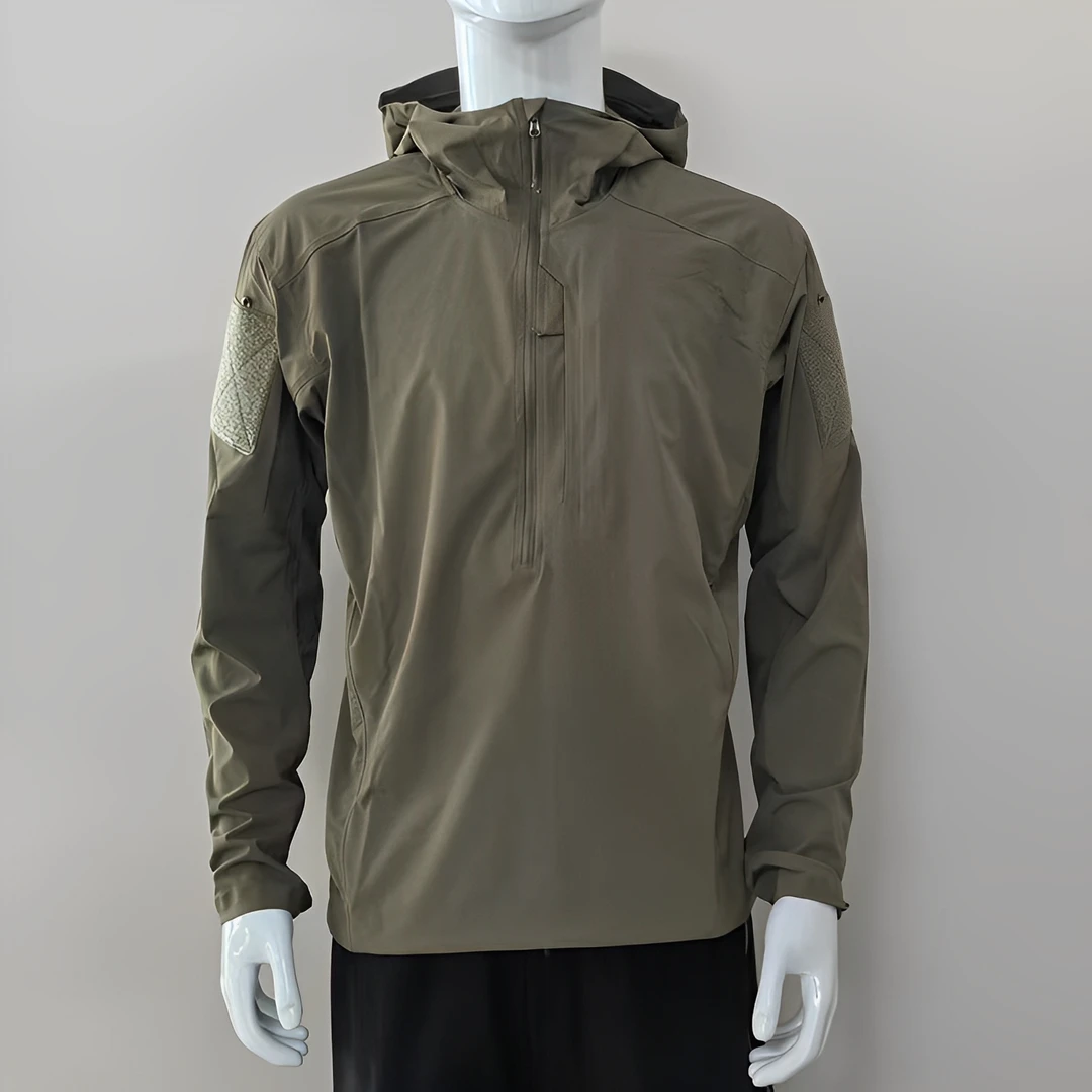 袅家同款GAMMA军鸟系列套头透气休闲UPF50+防晒衣薄款连帽皮肤衣