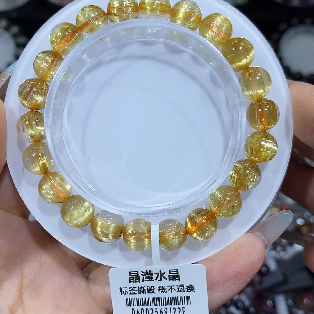 水晶手串未镶嵌钛晶8