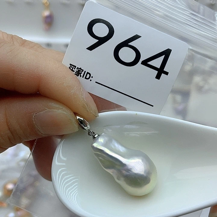 淡水珍珠颈饰银S925镶嵌