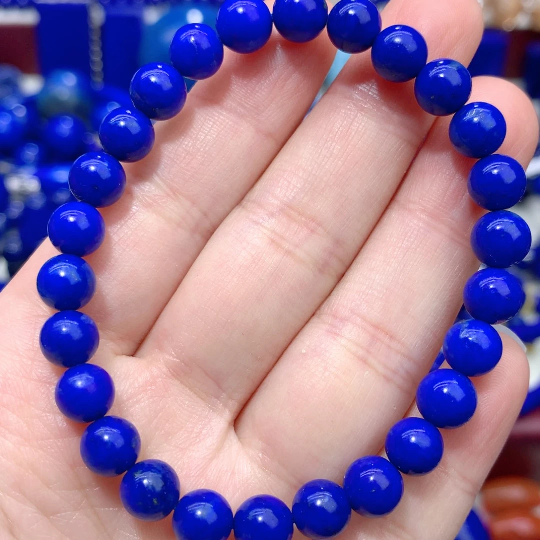 青金石未镶嵌7m手链