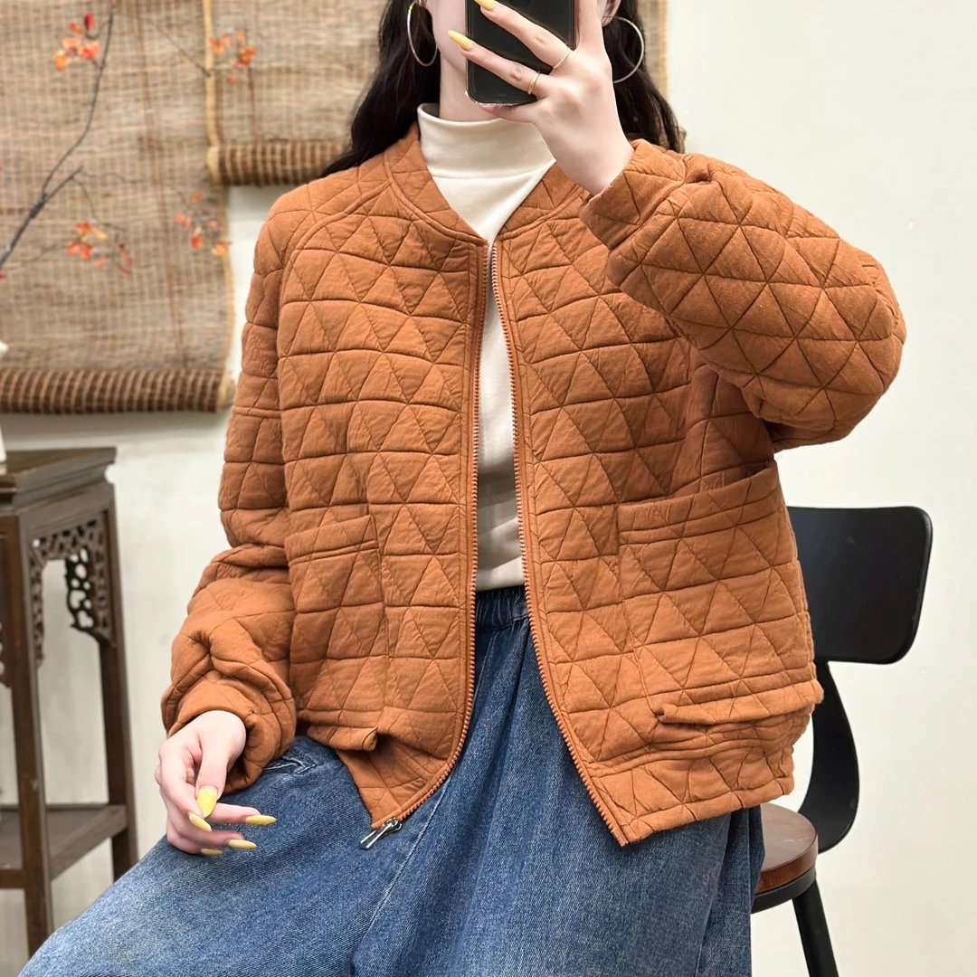 15940新款春秋休闲减龄宽松显瘦洋气轻便外套