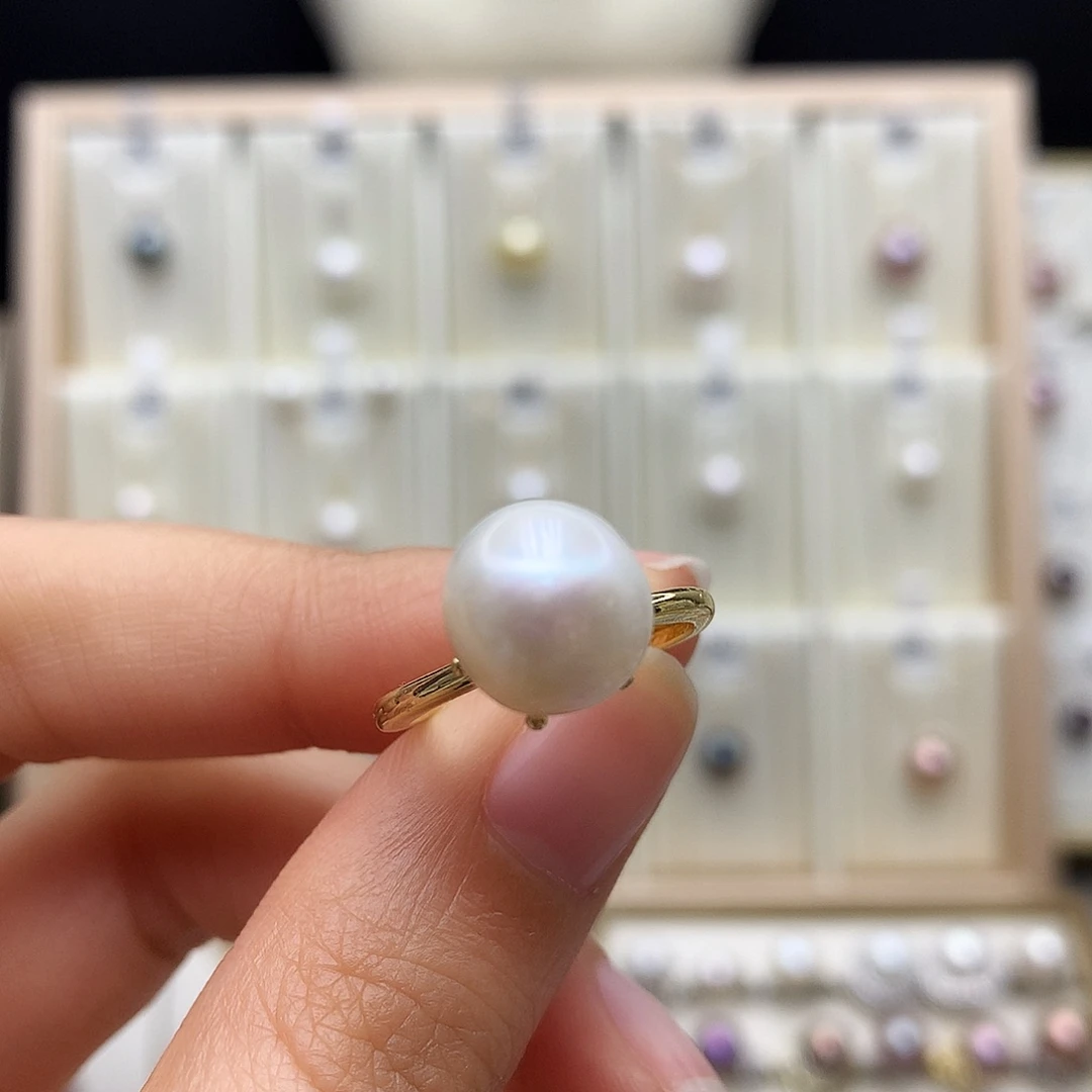 合金淡水珍珠颈饰