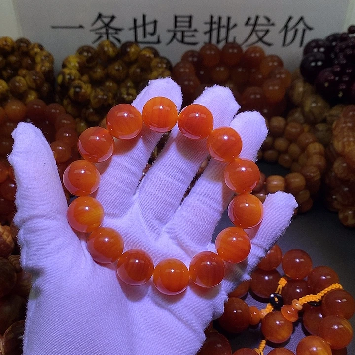 松木（琥珀木）手串/手链1.6 包浆高货