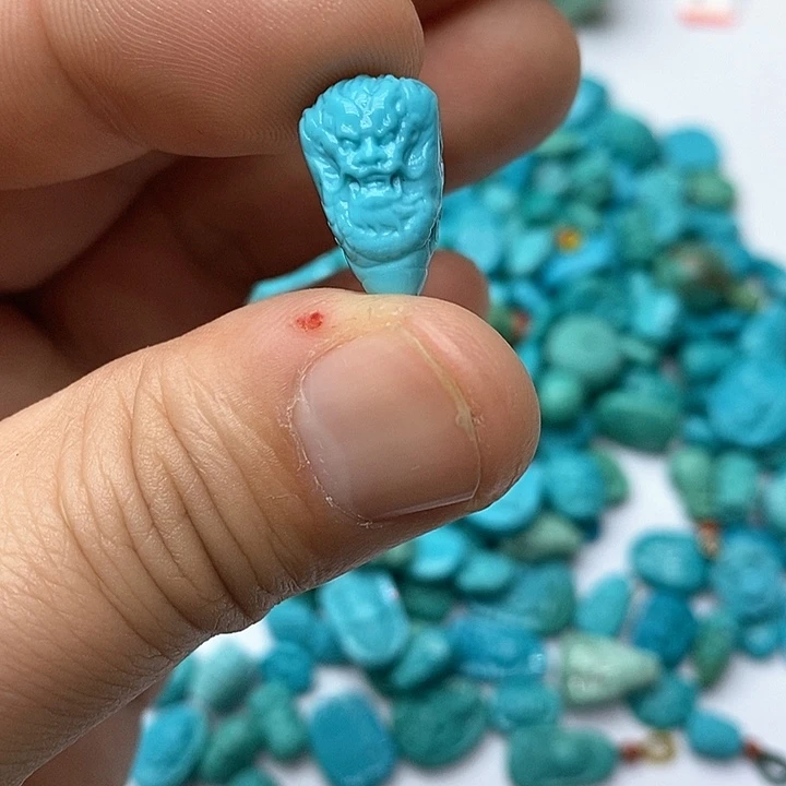 绿松石珠宝奇石未镶嵌