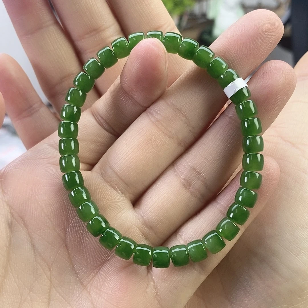 和田玉手串卡6未镶嵌