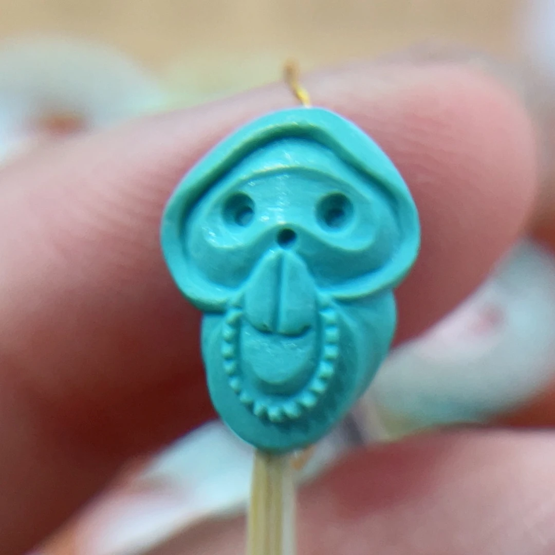 未镶嵌绿松石珠宝奇石