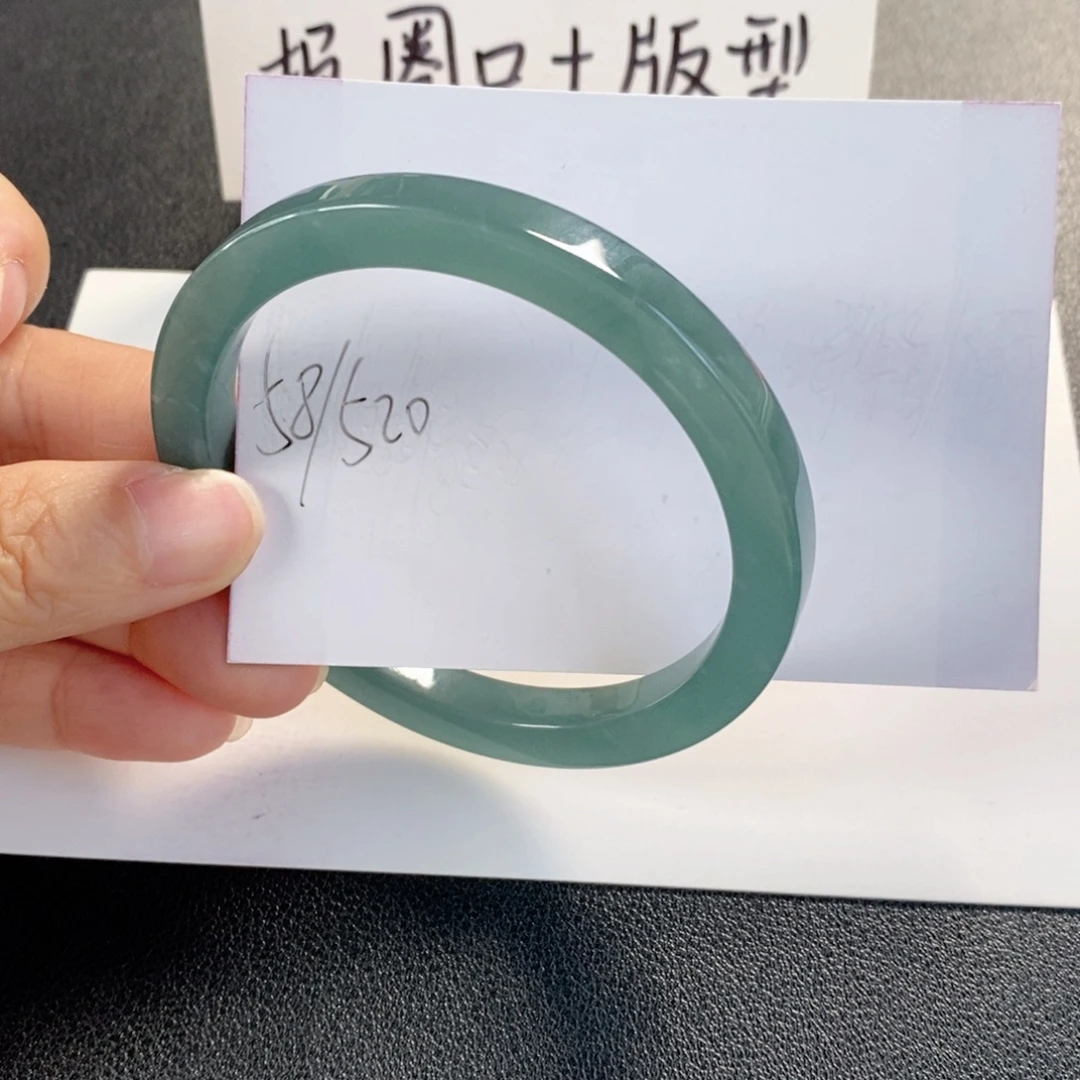 翡翠未镶嵌手镯天然翡翠