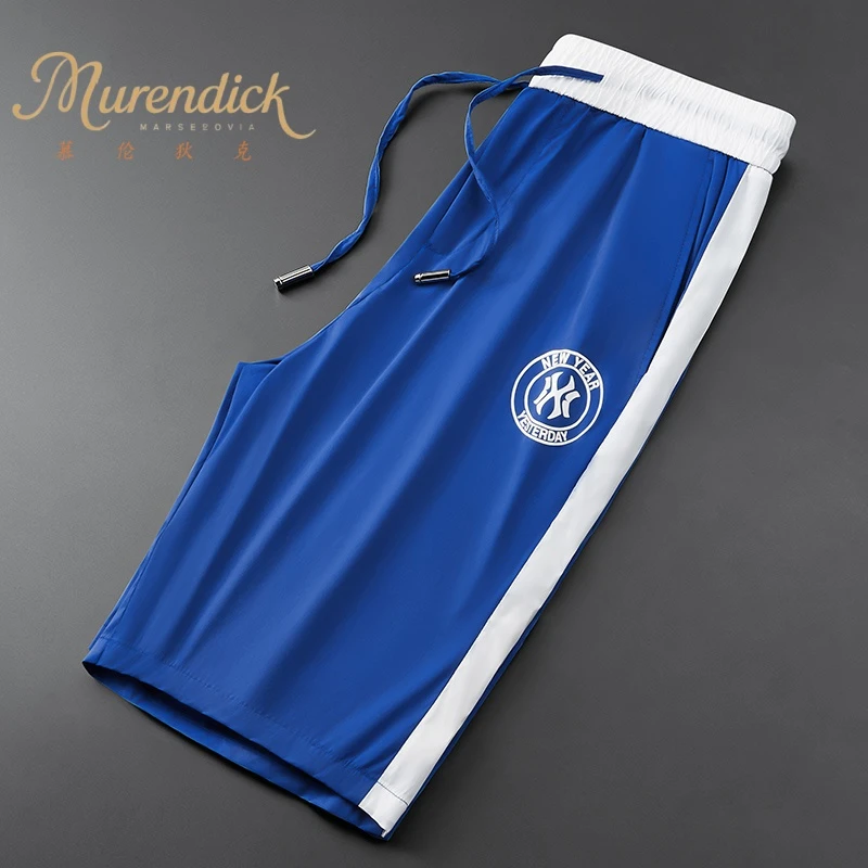 时尚冰丝运动短裤男凉爽宽松夏季户外速干裤子休闲夏季短裤男短裤